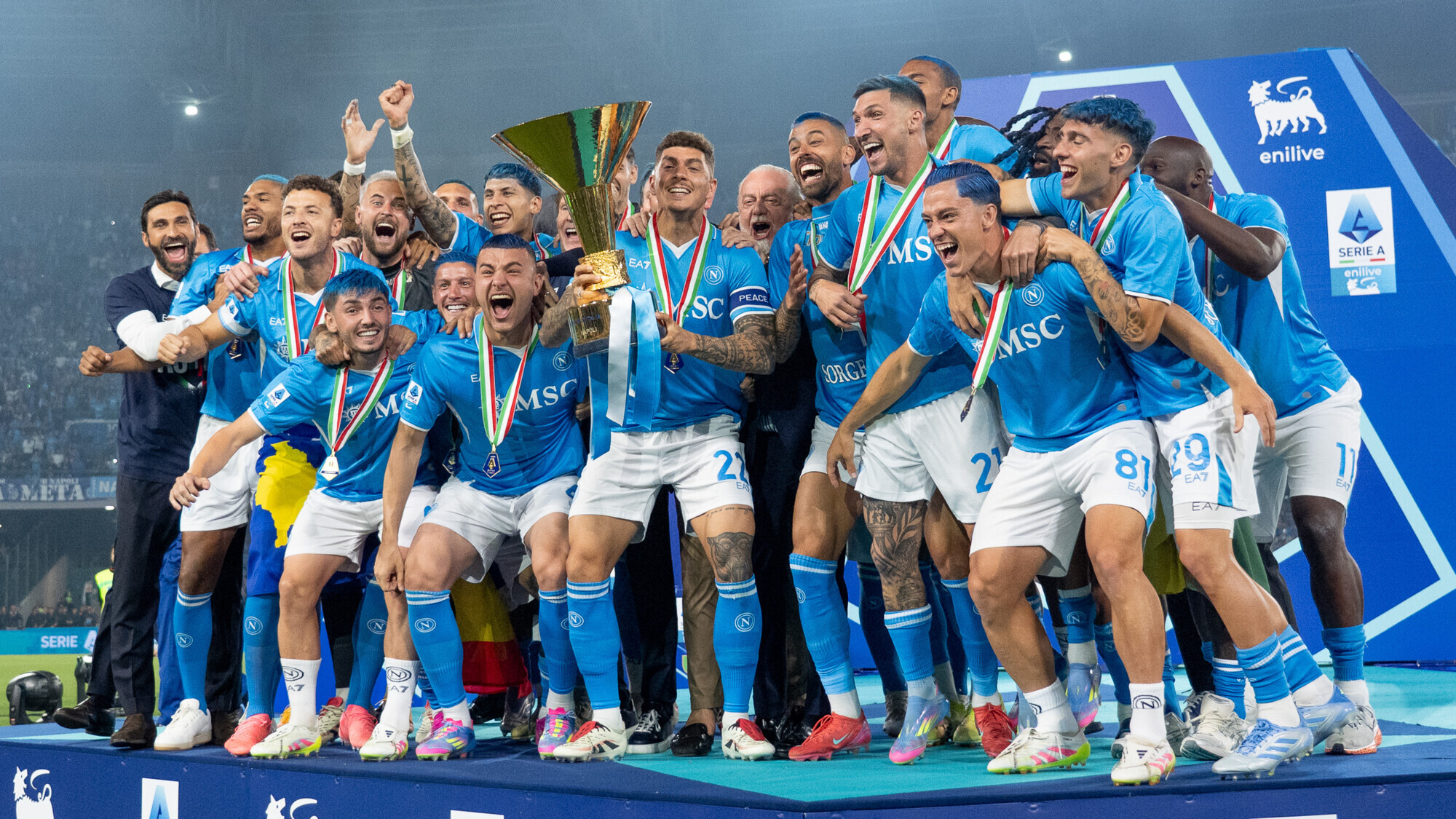 Унікальне досягнення «Наполі»: шлях від десятого місця до чемпіонства в Серії А